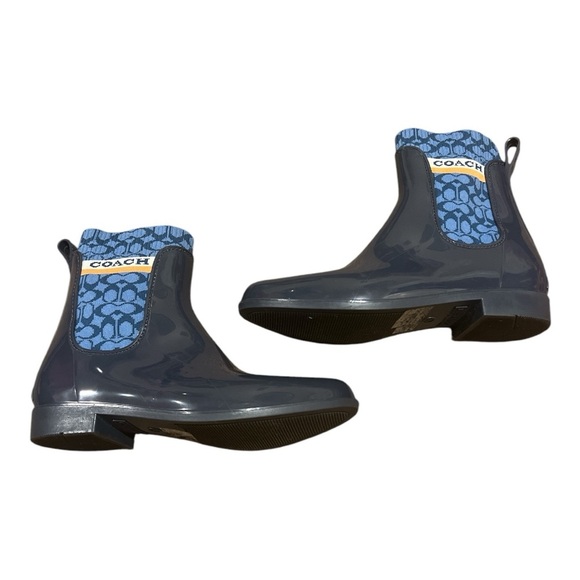 COACH rain boots - Picture 1 of 7